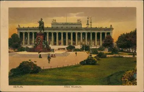 Ansichtskarte Berlin Altes Museum 1920