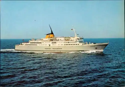 Ansichtskarte  Ship Schiff Schiffsfoto-AK Fährschiff M/F "Gedser" 1975