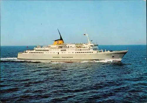 Ship Schiff Schiffsfoto-AK Fähre Fährschiff M/F "Gedser" 1970