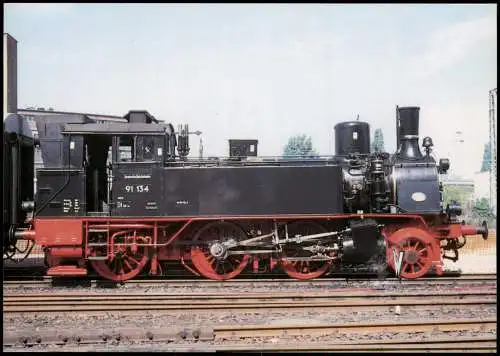 Ansichtskarte  Dampflokomotive, preussische T9 1985